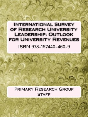 cover image of International Survey of Research University Leadership: Outlook for University Revenues